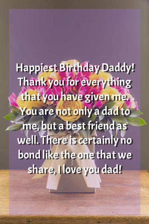 birthday wishes for sister and father